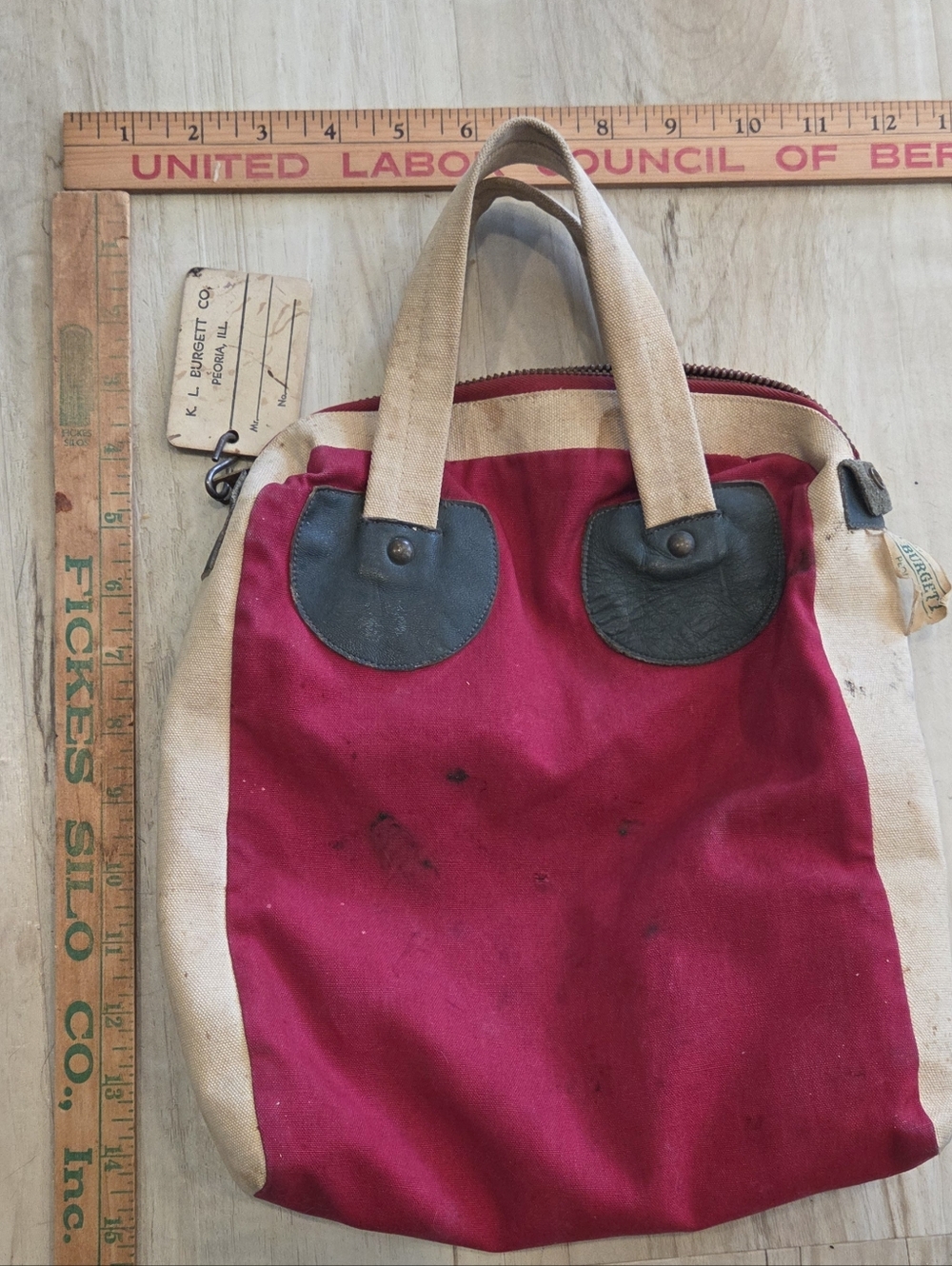 K.L. Burgett Canvas Bag